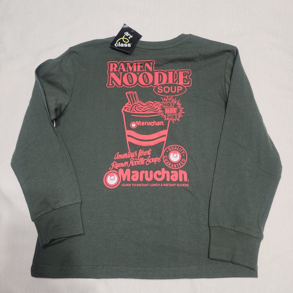 Maruchan Ramen long sleeve shirt size kids Small 6/7
